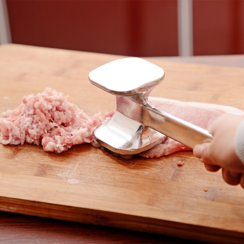 Stainless Steel Tender Meat Hammer Trumpet Meat Tenderizer Aluminium Hummer Kitchen Accessories Kitchen Meat Tools