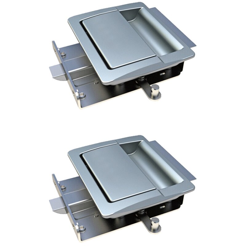 2 Pcs Cabinet Lock Panel Lock Switch Cabinet Lock Distribution Box Control Cabinet Lock: Default Title