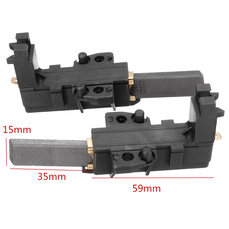 Lavadora de carbono para Motor de Whirlpool Hoover Candy Indesit, , Color negro, 2 unids/lote