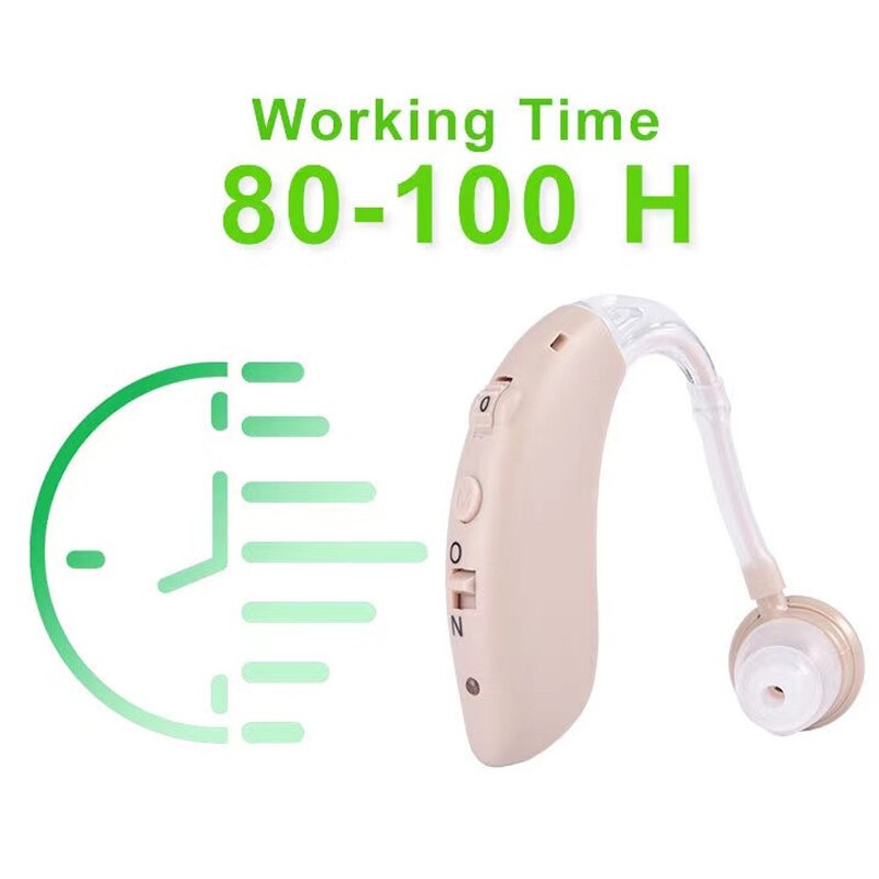 Dispositivo de sordera recargable para ancianos, amplificador Digital portátil, sonido inalámbrico para sordos, triangulación de envíos