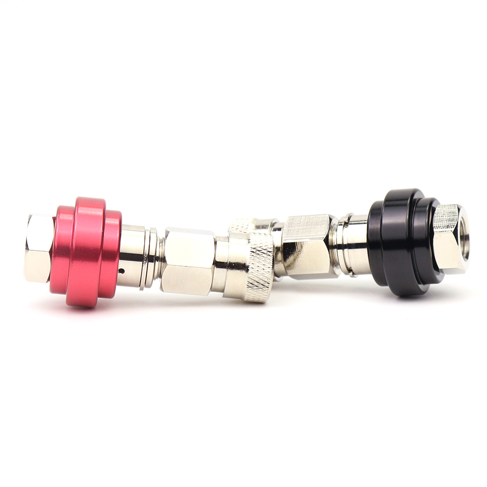 Air CO2 Slide Terugslagklep Met Quick Disconect Voor Coil Remote Slang Accessoire | Draad 1/8NPT