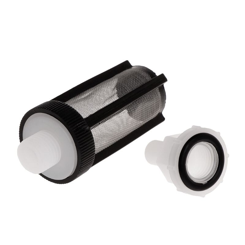 Waterinlaat micropomp filter roestvrij staal net kunststof frame irrigatie schone slang accessoires voor 7mm/8mm voor aquarium