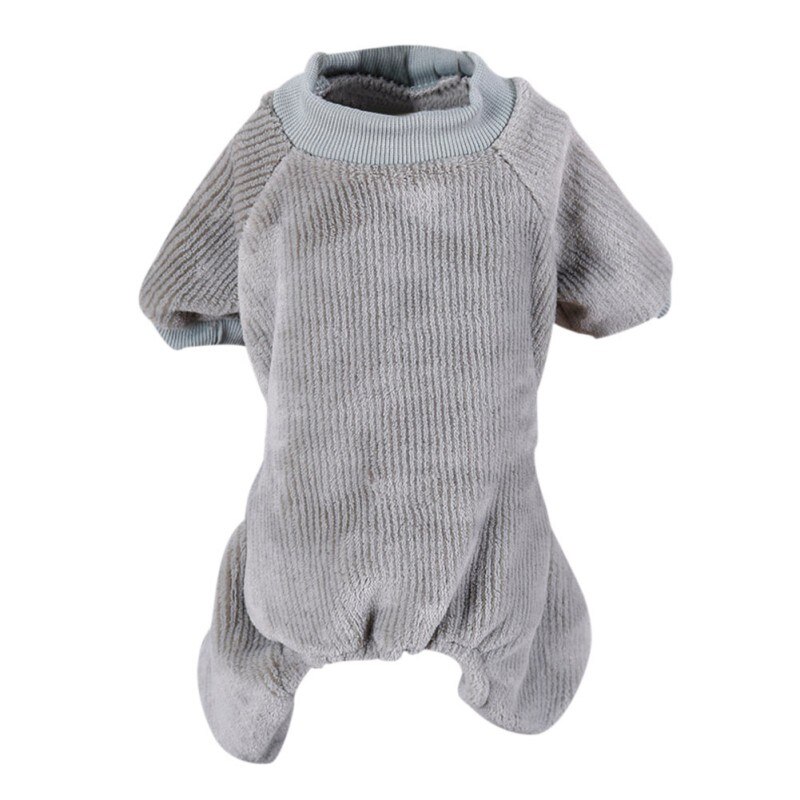 Pet Vrijetijdskleding Kleding 4-legged Pyjama Warme Kleding Hond Flanel Jumpsuit Puppy Coat Kleding Kostuum Shirt Chihuahua # h