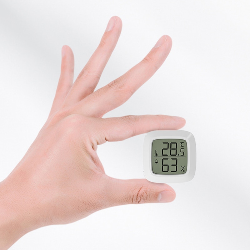 Mini LCD Digitale Thermometer Hygrometer Binnenkamertemperatuur en Vochtigheidsmeter Sensormeter Thuis Thermometer