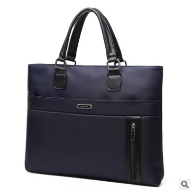 Nouvelle malette Pour De Oxford Sacs À Main Messenger Mâle Simple Style Pratique 14' Solide sacs pour ordinateur portable L411: Bleu