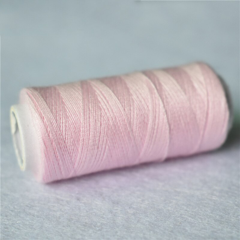 1pc 200yards Sewing Thread Polyester Thread Set Strong And Durable Sewing Threads For Hand Machines Home Sewing Tools Supplies: 1pc Pink D