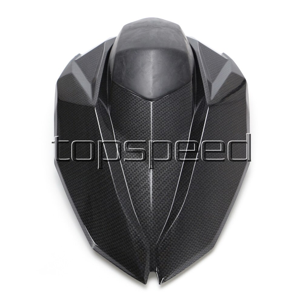 Cubierta de asiento trasero de carbono para motocicleta, capó para Kawasaki Z800