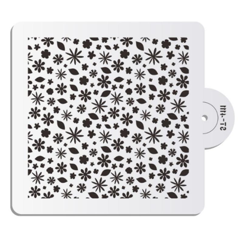 Plantillas reutilizables para decorar pasteles, molde de decoración, H3CC: H