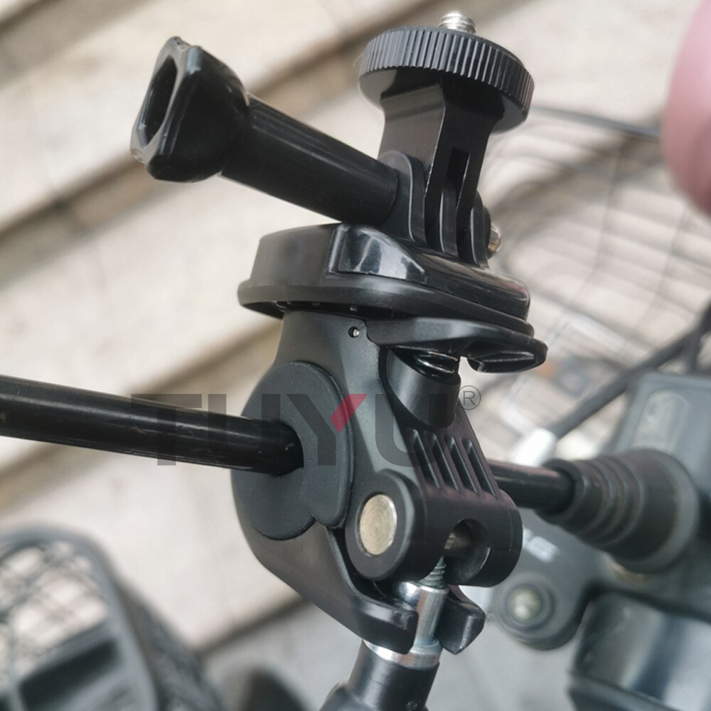 Tuyu motorsykkel bakspeil stang monteringsbrakett til insta 360 en x/en x panoramakamera tilbehør multifunksjon