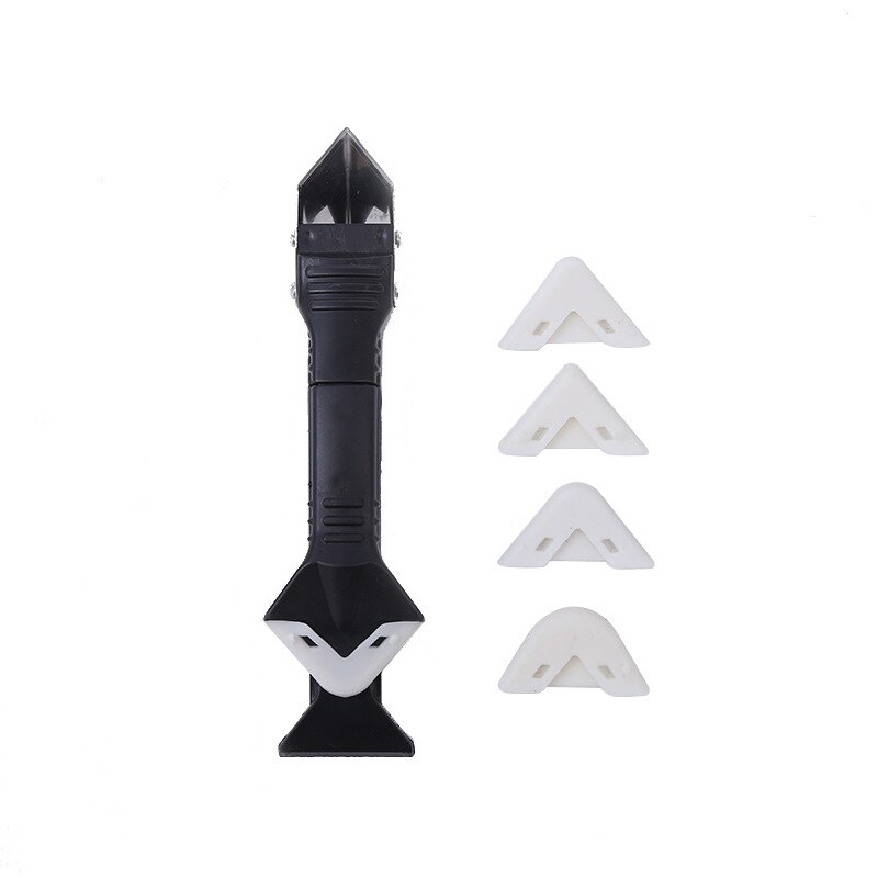 3 in 1 Silicone Caulking Tool Kit Silicone Remover Caulk Finisher Sealant Smooth Scraper Grout Set Tools