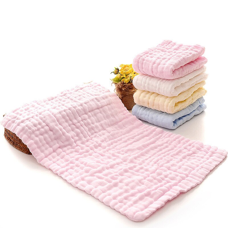 25*45Cm 100% Gaas Katoenen Baby Zakdoek Vierkante Handdoek Mousseline Katoen Baby Gezicht Handdoek Veeg Doek Sussen Handdoek: 05