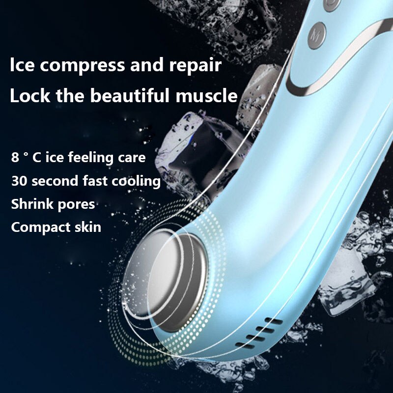 5 Level Pro Vacuum Pore Cleaner Blackhead Remover Cold Electric Strong Suction Pore Vacuum for Nose Face blackhead remover