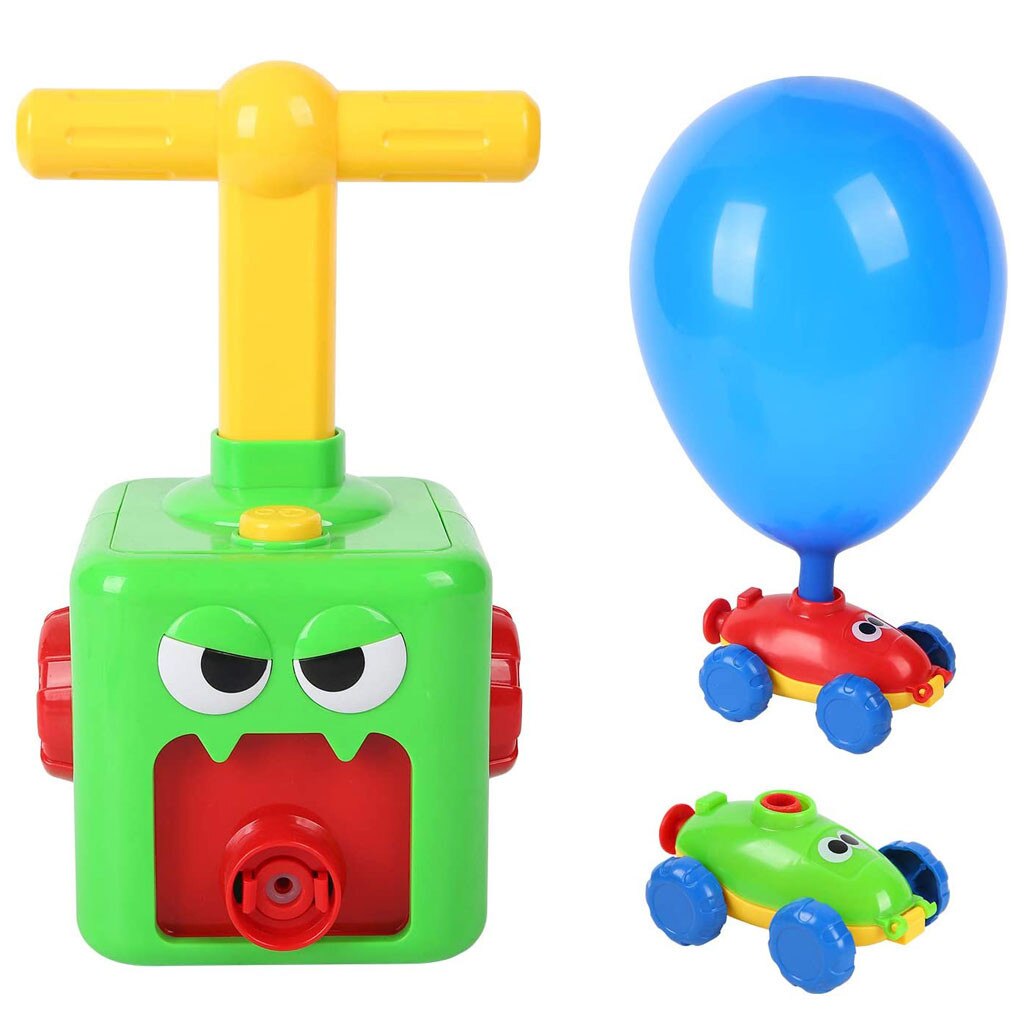 Wetenschap Fysieke Zelfgemaakte Ballon Auto Kinderen Inertiële Power Ball Auto Science Experiment Speelgoed Kinderen Verjaardag Cadeaus Voor Kids: A 12Pcs Ball