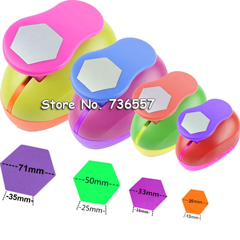 5pcs 3" 2" 1.5" 1" 5/8" circle shape craft punch Hole Paper Cutter Scrapbooking school Paper Puncher eva hole punch