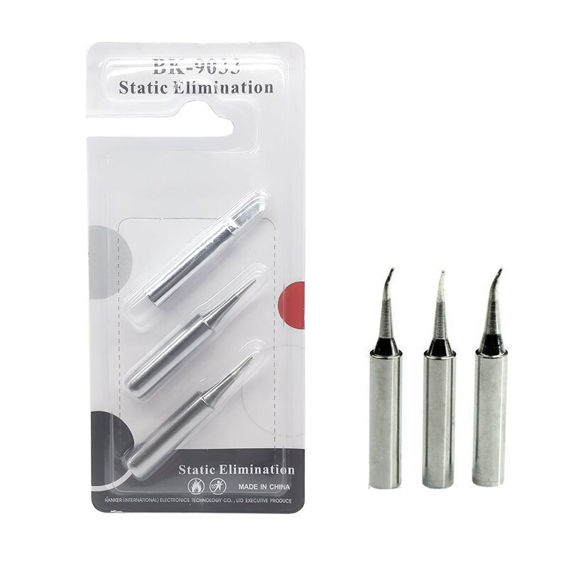 3pcs/bag BAKU tip assembly static elimination welding head with static elimination for 900 M 907 913, 376, 453, 601D 878L