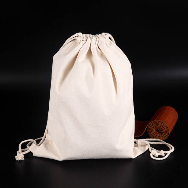 Cotton Handmade Linen Storage Package Bag Drawstring Bag Small Coin Purse Travel Women Small Cloth Bag Christmas pouch