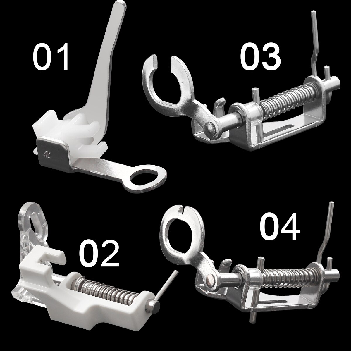 1Pc multifunción bordado acolchado pie para zurcir prensatela para máquina de coser bordado pie la libertad Universal bordado 2210-0: 06 4Pcs