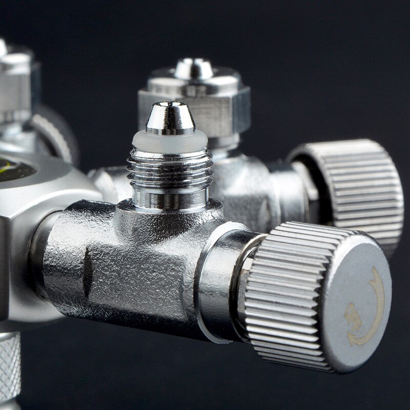 Stainless Steel Multi Way Aquarium CO2 Splitter Distributor Check Valve Solenoid Valve CO2 Regulator Fish Tank Accessories