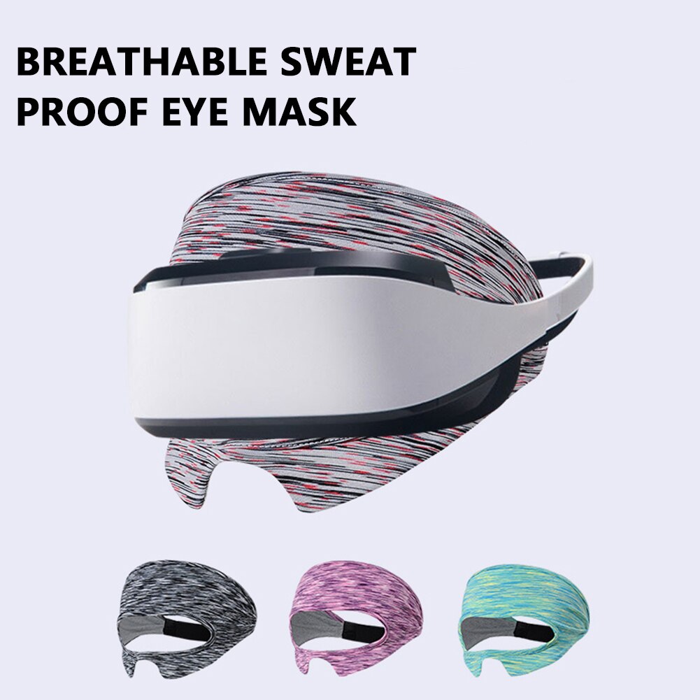 VR Glasses Eye Mask Sweat Band Sunshade Moisture Wicking Eye Mask Cover Breathable VR Headset Accessories for Oculus Quest 2/1