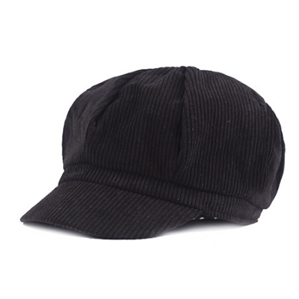 Sombrero a la para mujeres Gorras Planas Snapback Casquette sombrero de sol Octagonal gorro de caballero Newsboy boina gorra plana de invierno