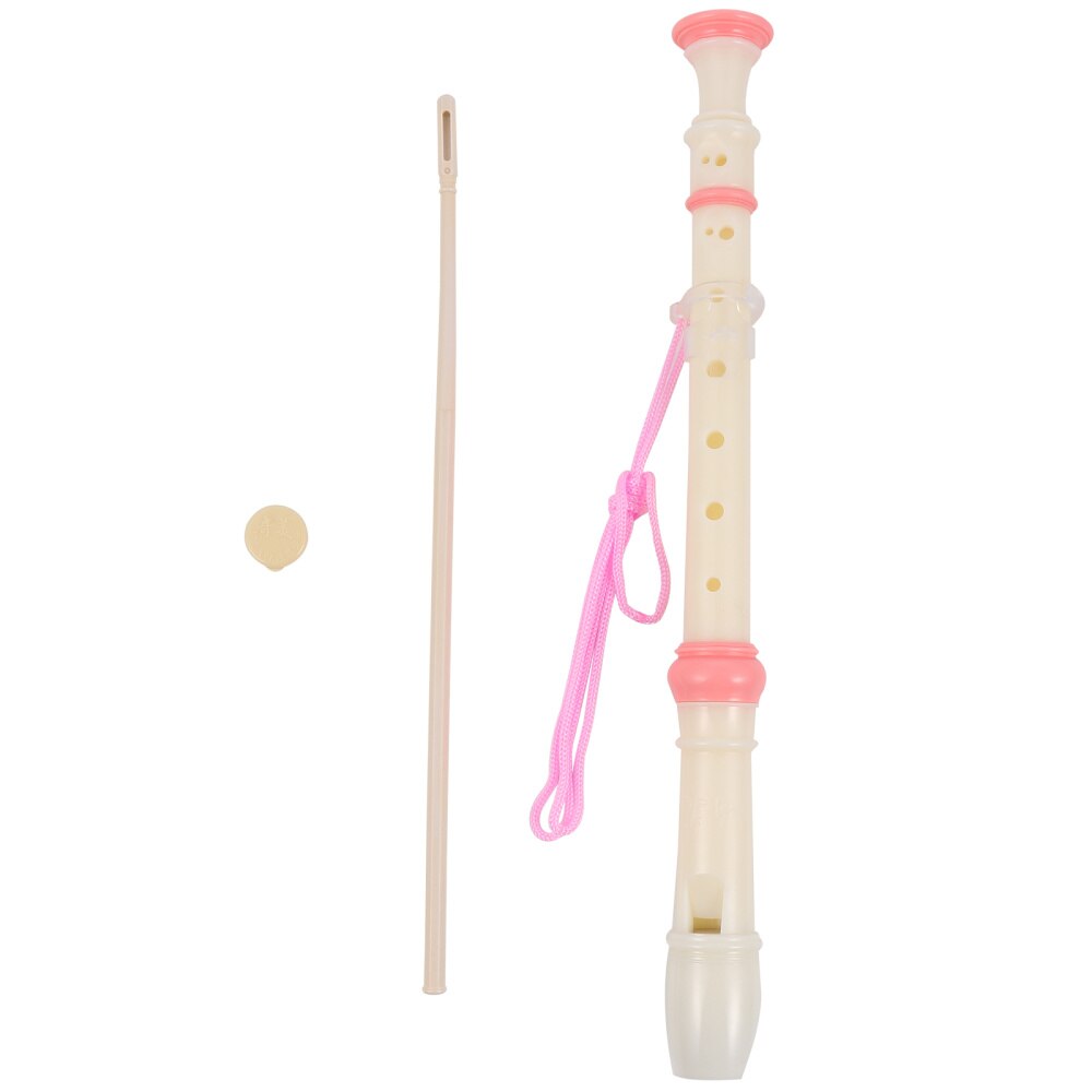 8-Hole Soprano Recorder - Kids Flute Instrument with Cleaning Rod