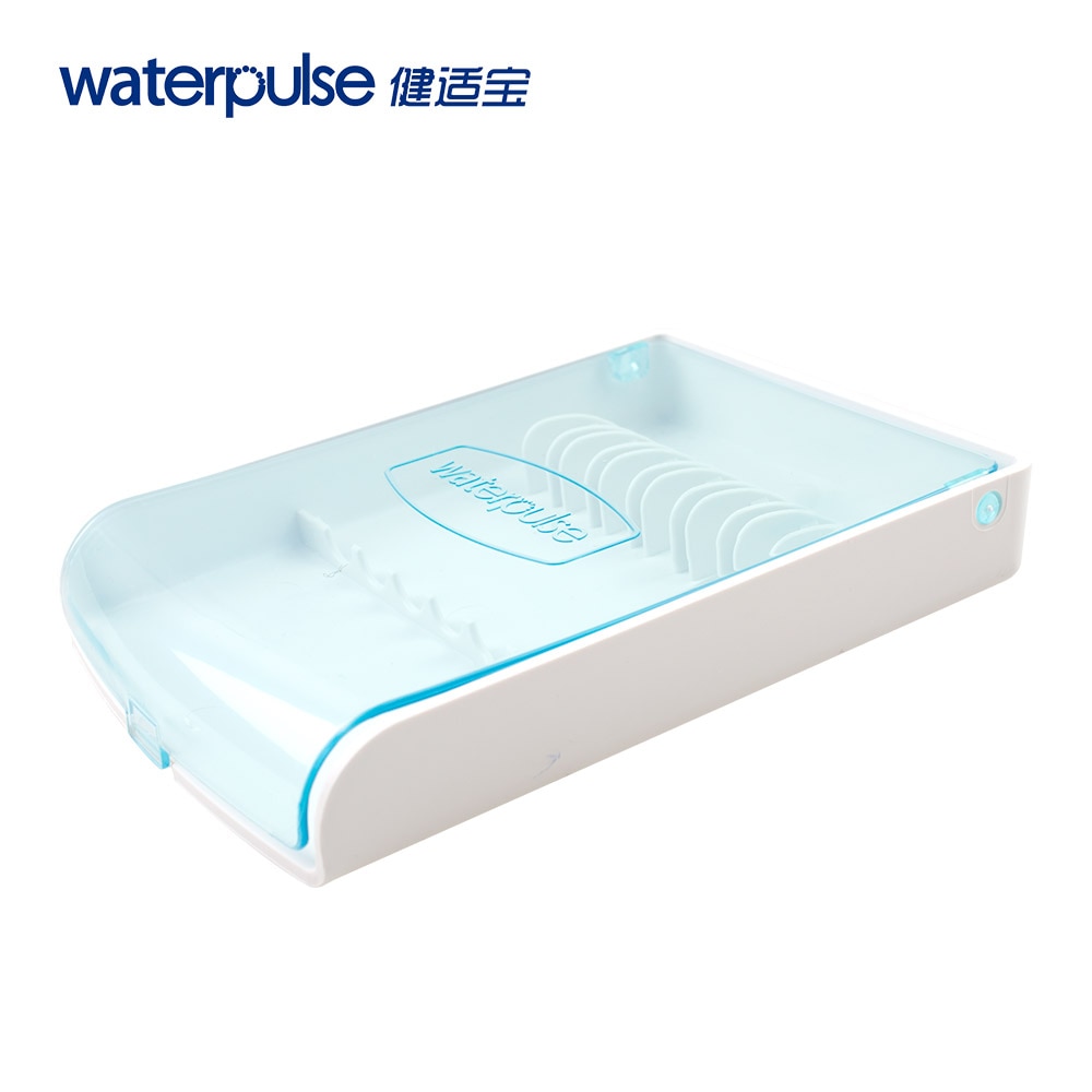 Waterpulse Hygiene Storage Case for Replacement Tips Dental Flosser Tips Storage Box Water Flosser Accessories, No Tips Included