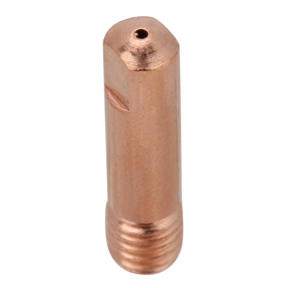 20 st/set mig svetsmunstycke kontaktspetsar gas diffusor anslutningshållare brännarkontakt halvautomatiskt svetsmunstycke 0.8/1/1.2mm