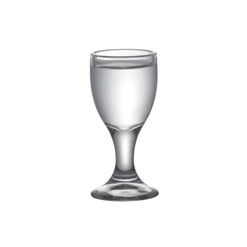 Sett  of 6 stk 0.3oz blyfri glassmaskin laget kinesiske gammeldagse shotglass for likør vodka spirit dinks 10ml