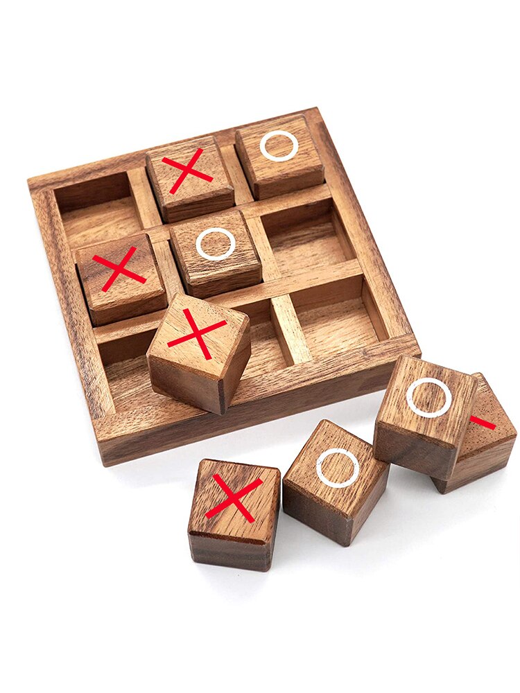 Familie Wood Board Game Fidget Antistress Speelgoed Puzzel Doos Stress Educatief Prachtige Decompressie Speelgoed Voor Volwassenen Kids Fun Game