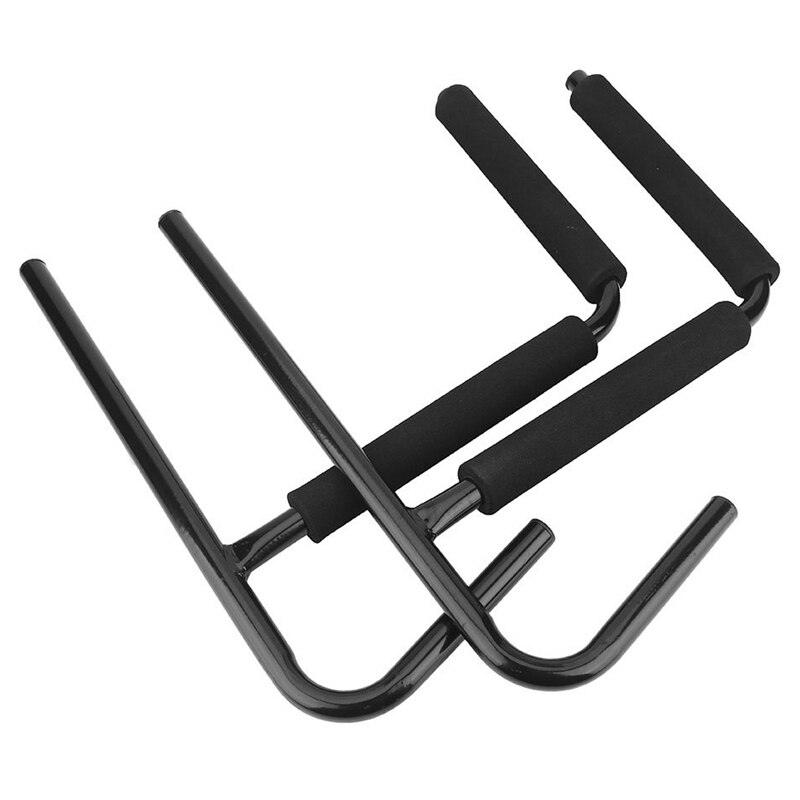 2 Pcs Kayak Ladder Wall Mount Rack Surfboard Canoe Folding Hanger