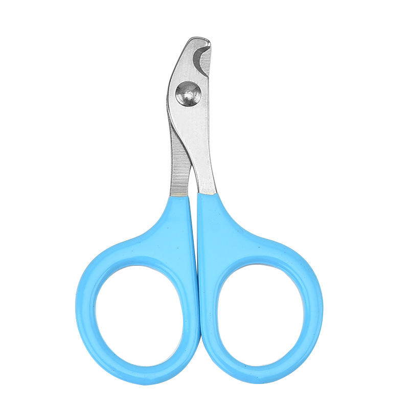 Pet Nail Clippers Cat Toe Claw Scissors Trimmer Pet Grooming Products Cat Nail Cleaning Tool For Small Puppy Dogs: Red
