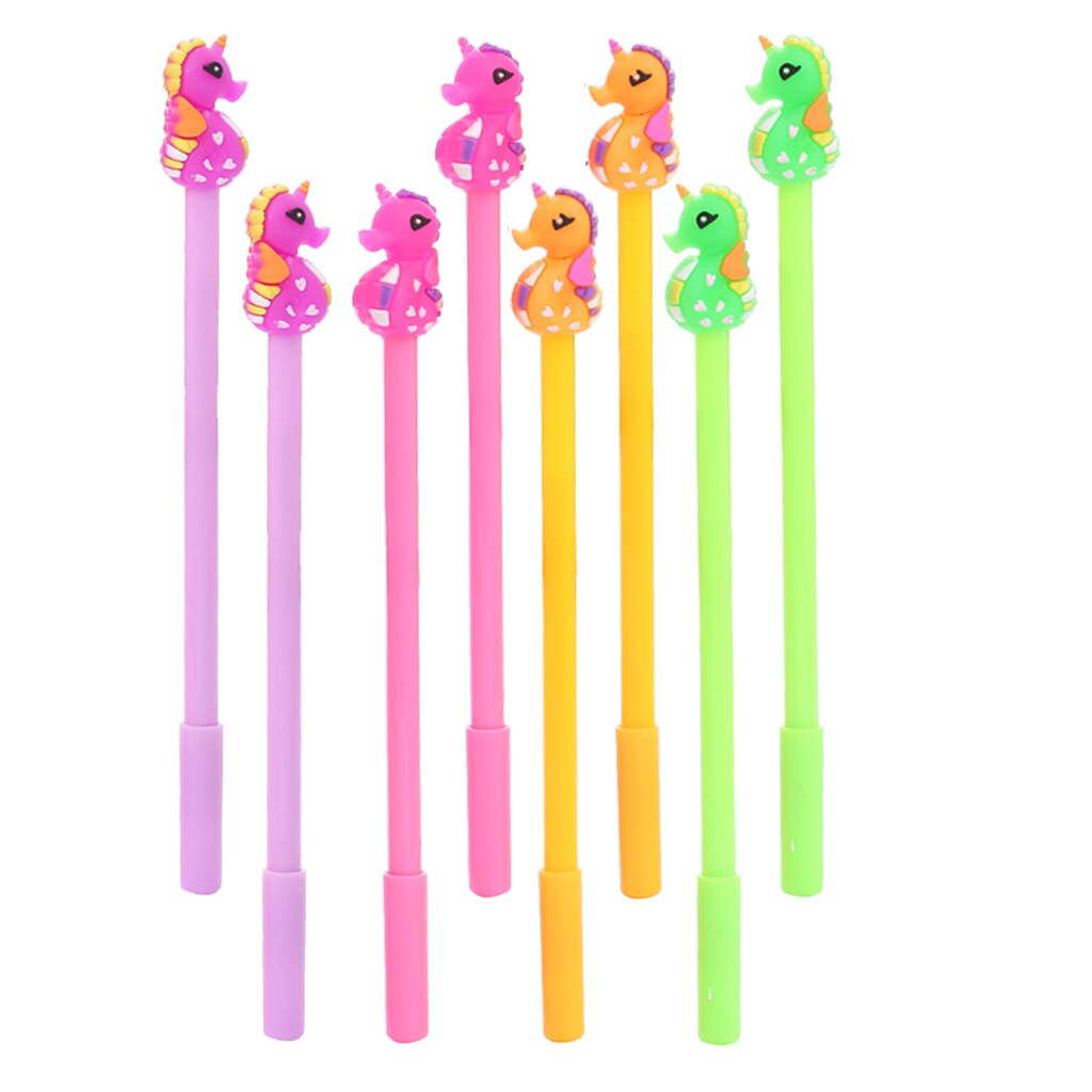 Set Of 8 Cute Lovely Ink Gel Pen Drawing Highlighting Gel Pens Student