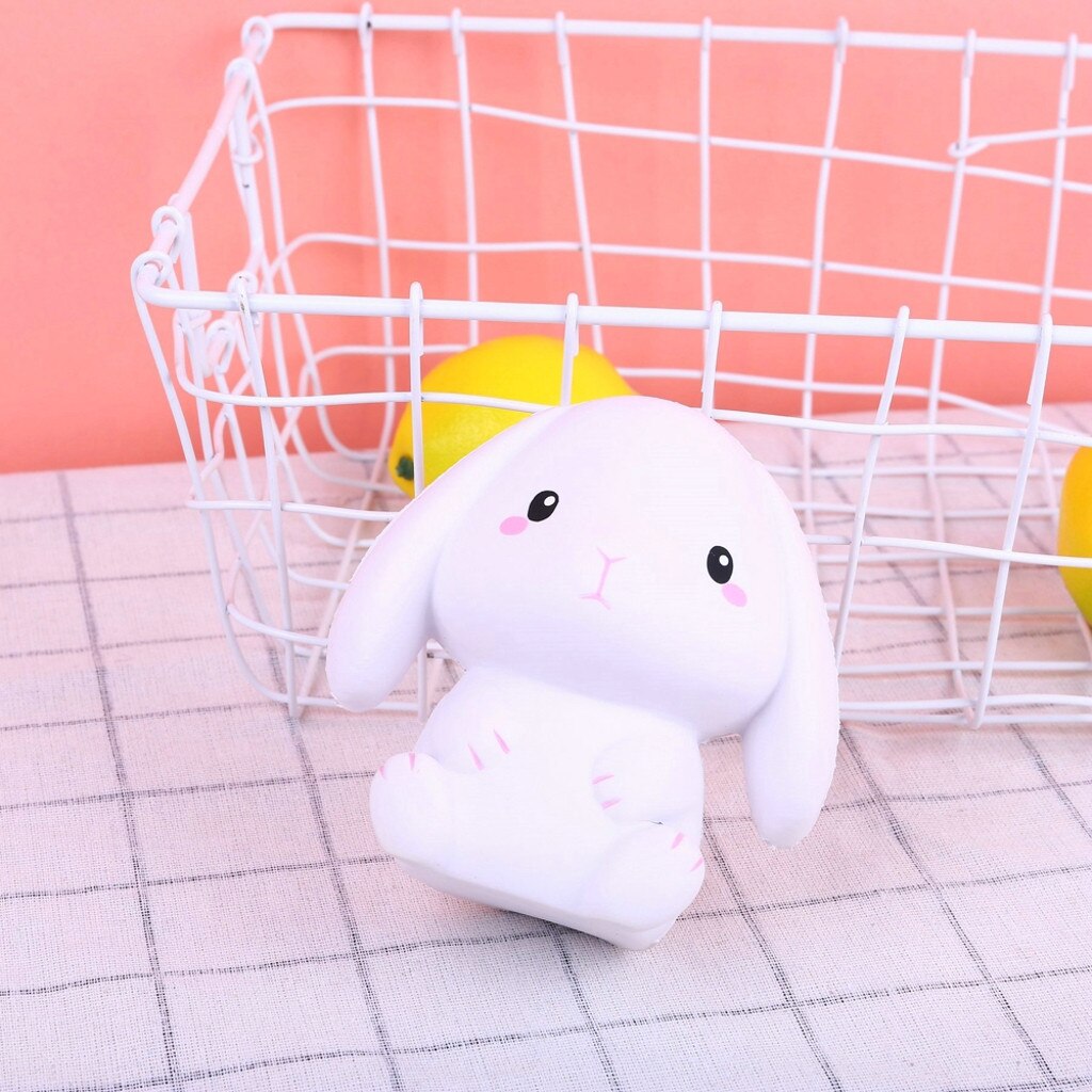 Adorable Rabbit Slow Rising Cream Scented Stress Relief Toys Rising Abreact Soft Sticky Stress Relief Funny Educational Toys