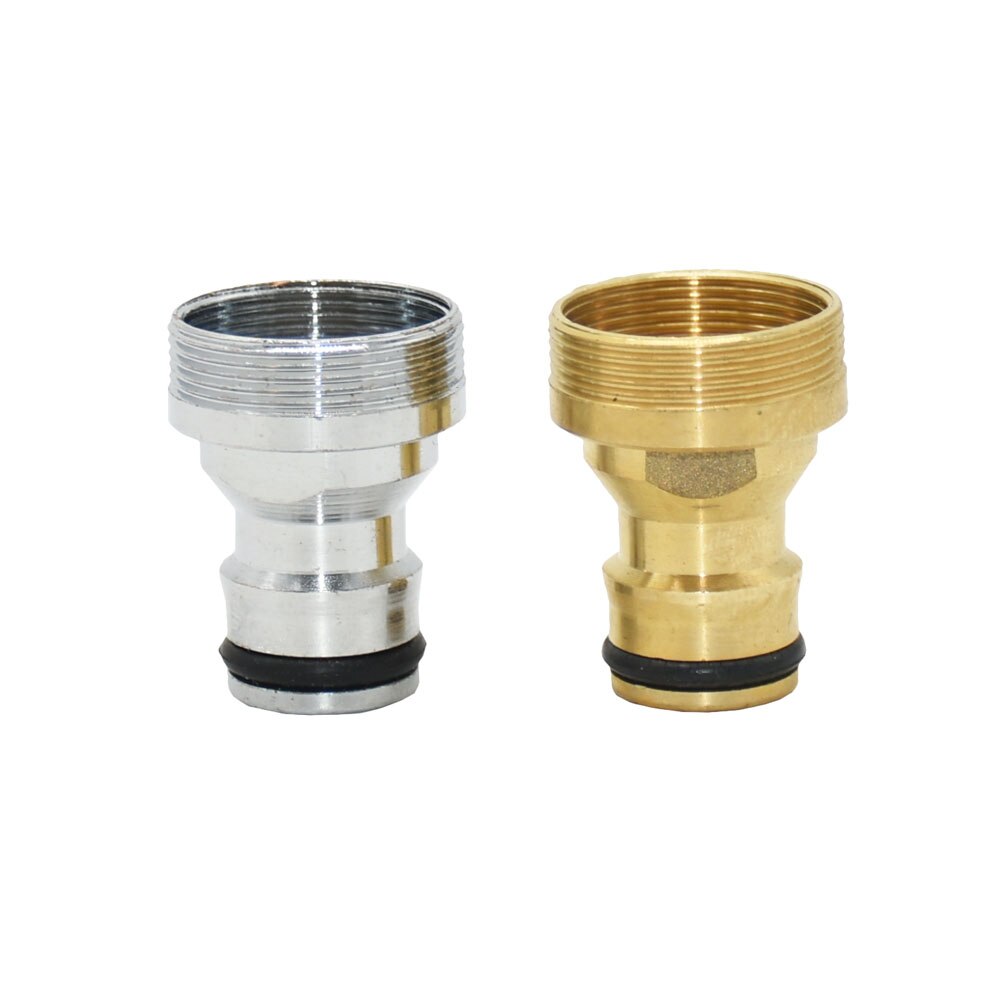 Brass Female M22 M24 Male To 5/8" Faucet Connector Garden Tap Quick Connector For Bathroom Faucet Copper Fittings