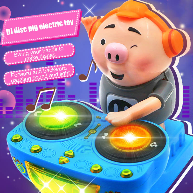 freundlicher Musik Spielzeug Elektrische DJ Schwein Amüsant Musik Schwein für freundlicher YH-17: Ursprünglich Titel