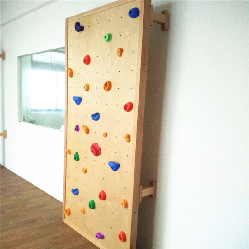1Pcs Veiligheid Klimmen Rock Muur Stenen Kleur Voor Kinderen Klimwand Stenen Hand Voeten Houdt Grip Sport Kinderen indoor Speelgoed