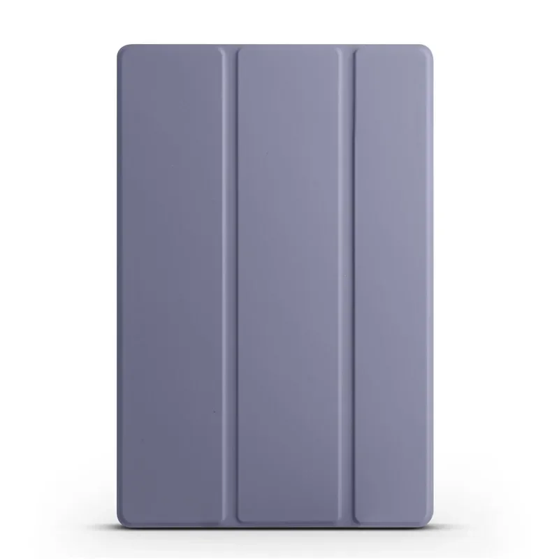 Custodia per tablet in pelle con vibrazione a tre ante alla moda per Xiaomi Redmi Pad 8.7 Custodia protettiva antiurto in silicone morbido con sensazione di pelle PU: WHITE