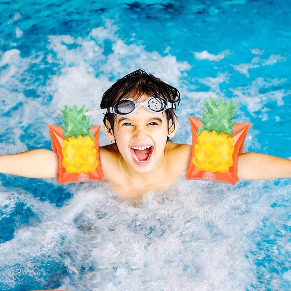 Opblaasbare Zwemmen Arm Bands Water Vleugels Floatation Mouwen Cartoon Zwemmen Ringen Buis Trainers Armbanden Zwembad Drijft Speelgoed Voor Kids
