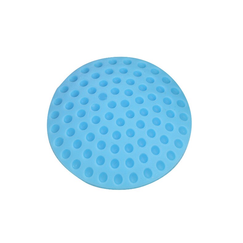 5Pcs Rubber Doorknob Protective Shock Anti-collision pad Silent Door Rear Wall Mute Touch Pad Door Handle Crash Pad: 1pc blue