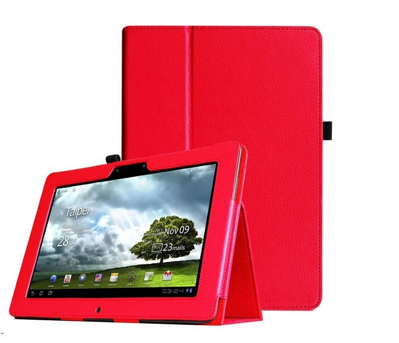 Funda de cuero para tableta Asus, cubierta de cuero para Asus, Memo Pad FHD 10, ME301T, ME302, ME302C, ME302KL, 10,1 pulgadas