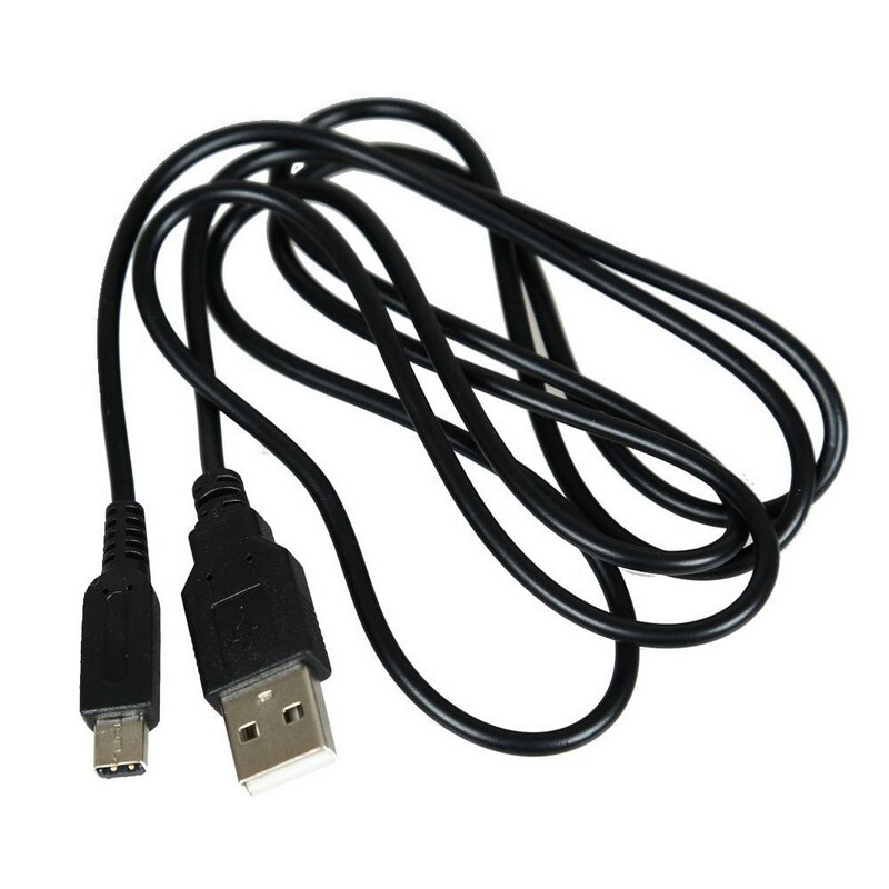 Koper 1.2M Usb Kabel Draagbare Games Accessoire Opladen Professionele Verbinding Thuis Praktische Reizen Voor 3Dsll