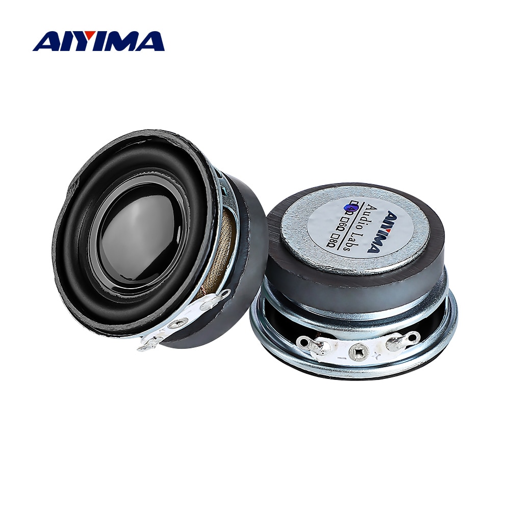 Aiyima 2 Stuks 1.5Inch Audio Draagbare Luidsprekers 4Ohm 3W Full Range Speaker Diy Stereo Home Theater Woofer Luidspreker