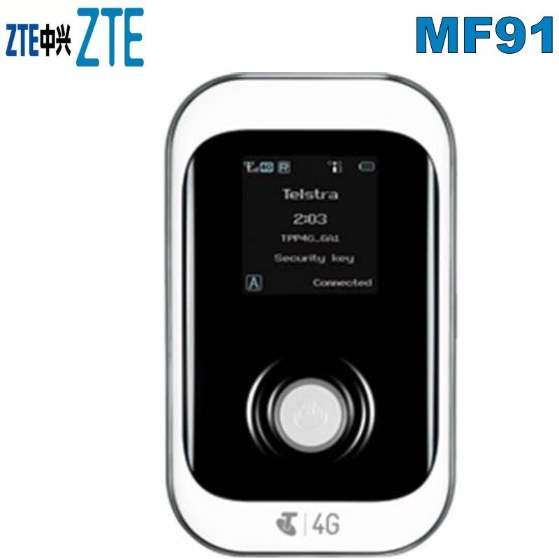 Desbloqueado Zte MF91 bolsillo wifi Router100Mbps para ipad2/3