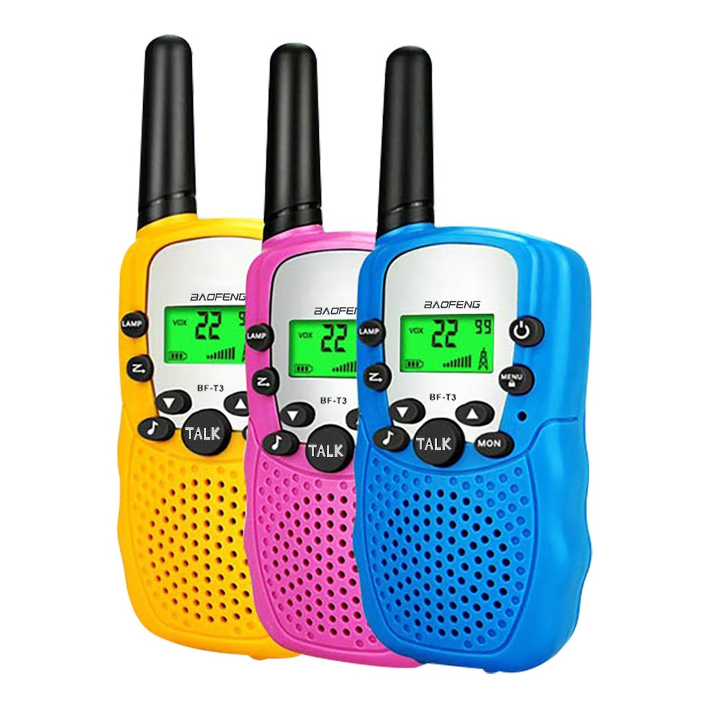 3 Walkie Talkies Kinderen Walkie Talkies Mini Dual Radio Kinderen /Familie Gebruik/Camping Draagbare Transceiver speelgoed