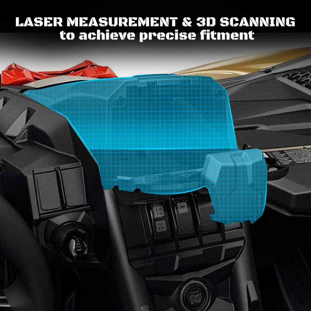 Electronic Device Holder With Integrated Storage For Can Am Maverick X3 Models Smartphone Navigation Stand Black