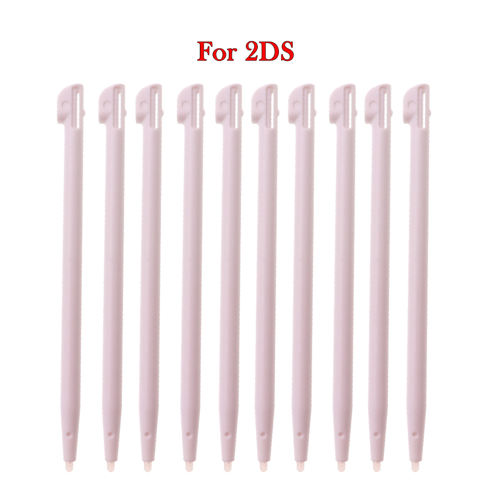 10 stücke Metall Teleskop Stift Stift Kunststoff Stift Touchscreen Stift für Nintendo 2DS 3DS Neue 2DS Neue 3DS XL LL Für NDSL NDSi: Pro 2DS