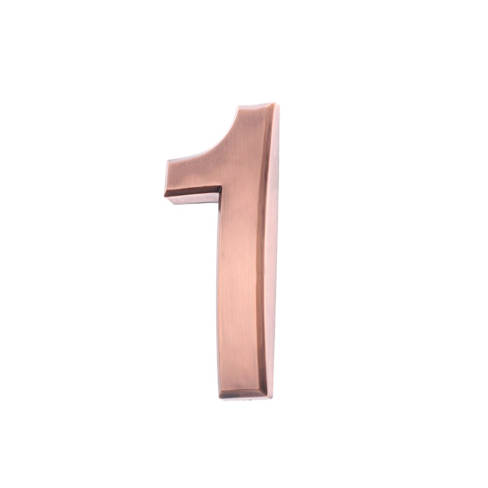 0-9 ABS Plastic Cijfer zelfklevende Huis Plaque Adres Teken Kamer Deur Nummer Cijfers Sticker Cijfer Teken hotel Deur Label: 1 / 7cm