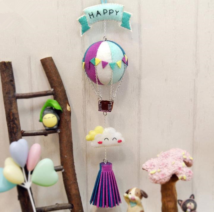 Felt Diy Craft Lovely Cartoon Animal Set Wool Felting Kit Wool Felt Needle Felting Pendant Craft Needlecraft DIY Handmade
