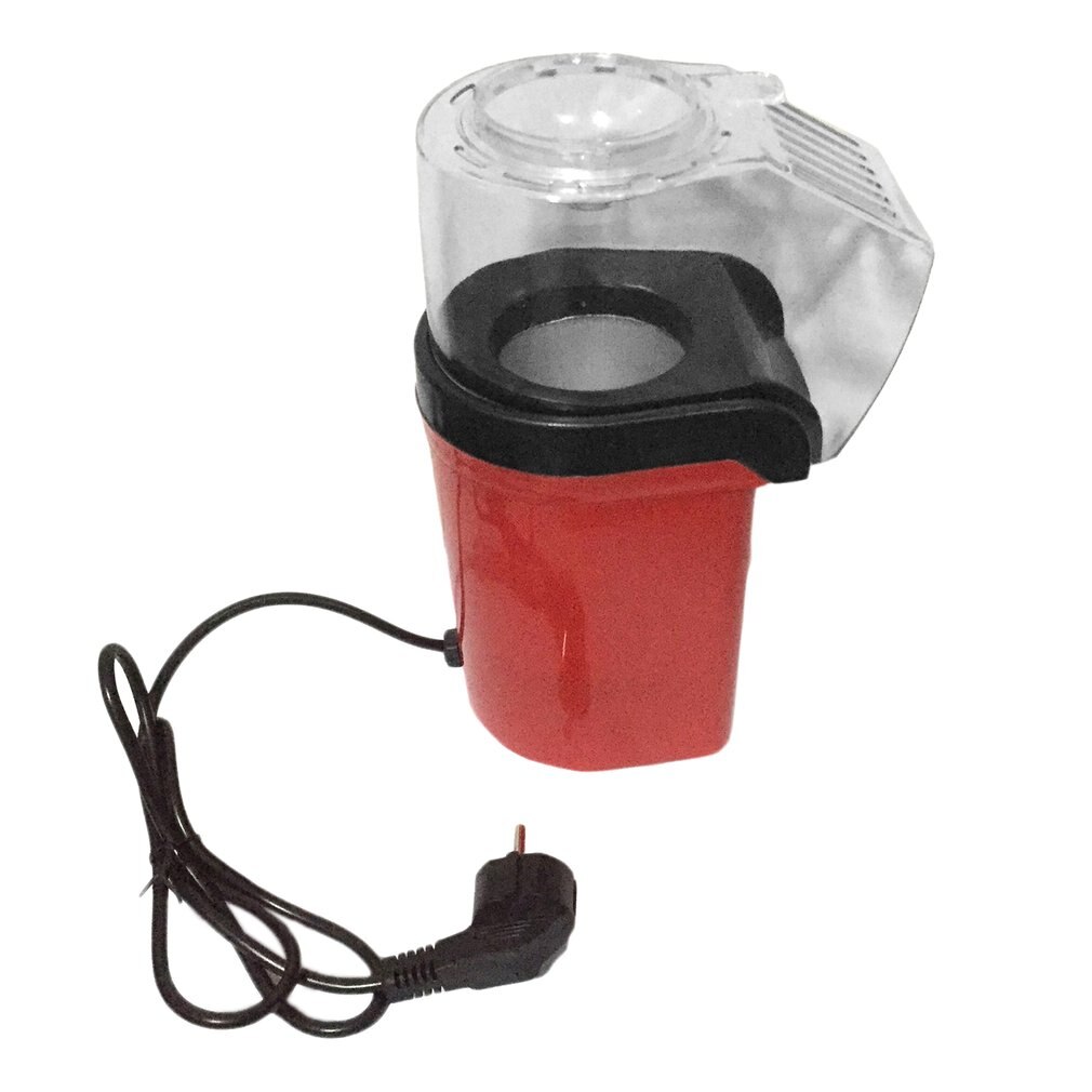 Mini Draagbare Elektrische Popcorn Maker Huishoudelijke Automatische Popcorn Machine Lucht Blazen Soort Popcorn DIY Popper Kinderen