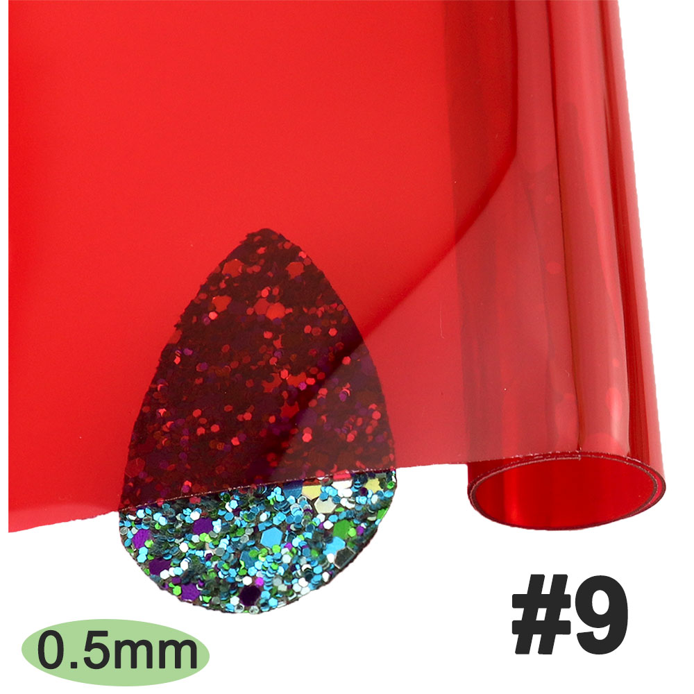 30x120CM 0,5mm neón rojo amarillo verde transparente tela de vinilo de PVC tela de vidrio suave impermeable para bolso arco DIY BH051: Naranja
